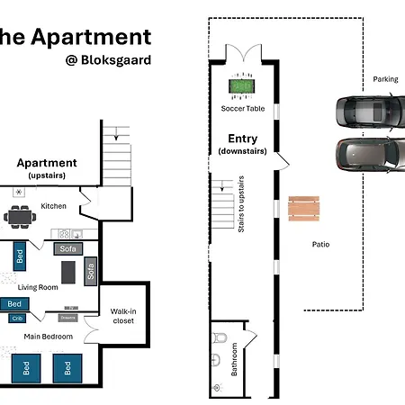 Appartement The @ Bloksgaard *